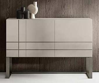 Комод с ящиками и дверцами из массива дерева OLIVIERI Aqua AQ133-L фабрика OLIVIERI из Италии