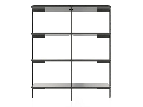 Открытая напольная книжная полка из дерева Liu Jo Living Collection Caillou фабрика Liu Jo Living Collection из Италии. Фото №2