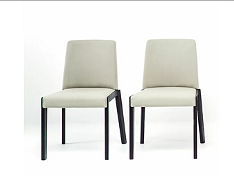 Стул из ткани с мягкой спинкой BROSS Bridget 1630 фабрика BROSS из Италии