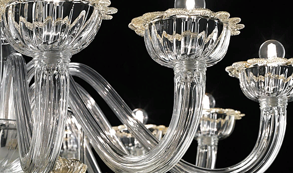 Люстра Barovier&Toso Nekhel 5705/12 фабрика Barovier&Toso из Италии. Фото №3