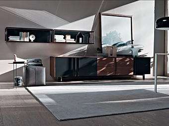 Деревянный боковой шкаф с ящиками Molteni & C  Password Evolution фабрика Molteni & C.(+VITRA) из Италии