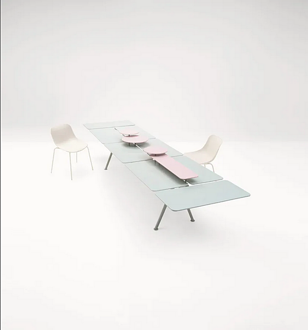 Стол из глазурованного фарфорового камня PAOLA LENTI Altopiano B172B фабрика PAOLA LENTI из Италии. Фото №7