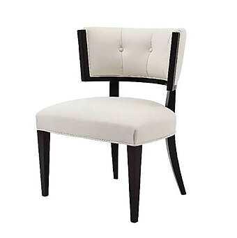 Стул из массива дерева с мягкой обивкой DECORA ( LCI STILE) N017L фабрика DECORA ( LCI STILE) из Италии