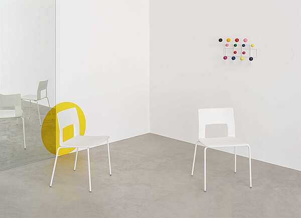 Стул DESALTO Kobe - chair with tubular frame фабрика DESALTO из Италии. Фото №5
