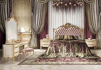 Кровать ANGELO CAPPELLINI TIMELESS Leoncavallo 60500/TG19I - TG21I фабрика ANGELO CAPPELLINI из Италии