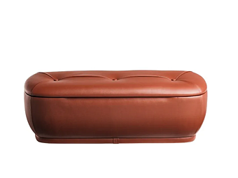 Кожаная банкетка с  хранением POLTRONA FRAU Lepli фабрика POLTRONA FRAU из Италии