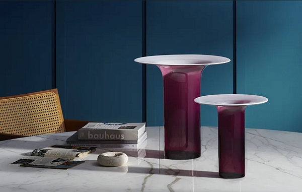 Ваза из blown glass Silvan CASSINA 08801, 08802, 08811, 08812 фабрика CASSINA из Италии. Фото №17
