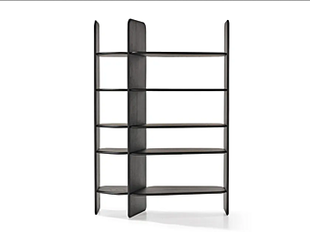 Открытая деревянная книжная полка NATURE DESIGN Nook фабрика NATURE DESIGN  (FRANCO MARIO) из Италии