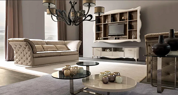 Низкий кофейный столик из дерева CORTEZARI Tiago 188 фабрика CORTE ZARI из Италии. Фото №2