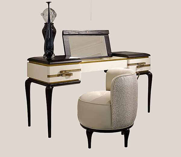 Туалетный столик из дерева с зеркалом AR INTERIORS Dilan D75 фабрика AR Interiors из Италии. Фото №1