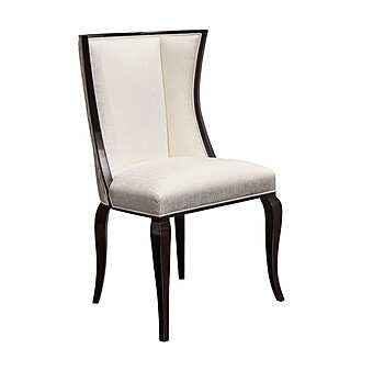 Стул из массива дерева с мягкой обивкой DECORA ( LCI STILE) N055C фабрика DECORA ( LCI STILE) из Италии