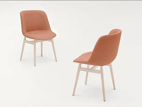 Кресло с обивкой из ткани PAOLA LENTI Adele B122A фабрика PAOLA LENTI из Италии. Фото №1