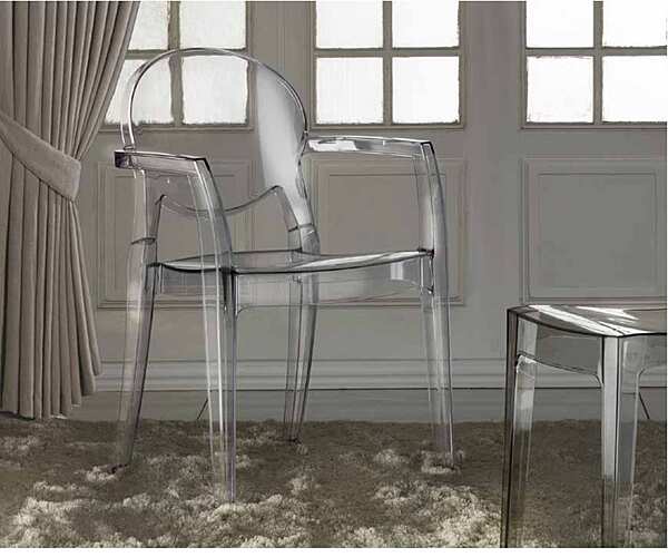 Кресло из металла и поликарбоната ARREX A033/2 фабрика ARREX из Италии. Фото №1