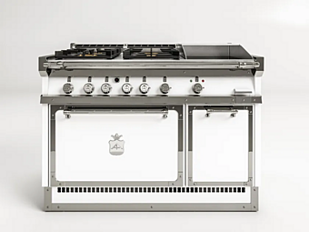 Профессиональная кухонная плита из стали Officine Gullo OGS128 фабрика Officine Gullo из Италии