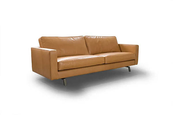 Диван из кожи с мягкой спинкой MitoHome Ego фабрика MitoHome из Италии. Фото №6
