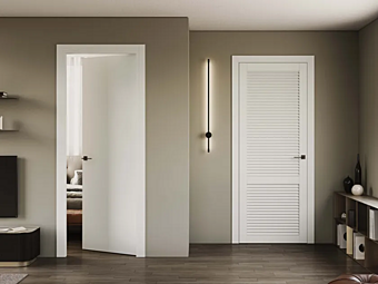 Дверь с hinged конструкцией из дерева BARAUSSE Blanc на RLL фабрика BARAUSSE из Италии