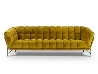 Диван из ткани с мягкой спинкой Calia Italia Liberty F2743 фабрика Calia Italia из Италии