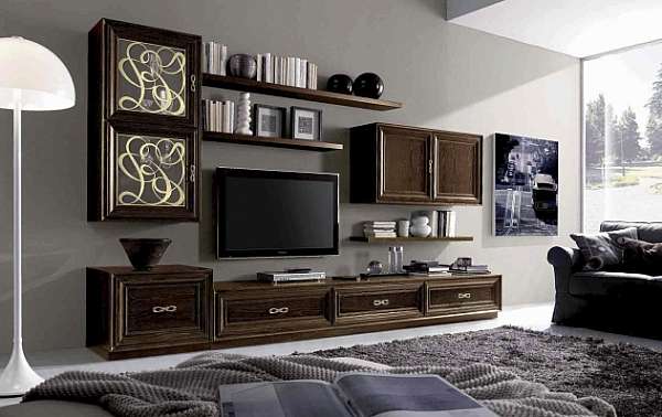Стенка GIORGIO CASA CS107 фабрика GIORGIO CASA из Италии. Фото №1