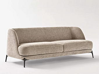 Диван на три места с бархатной обивкой NOVAMOBILI Velvet фабрика NOVAMOBILI из Италии