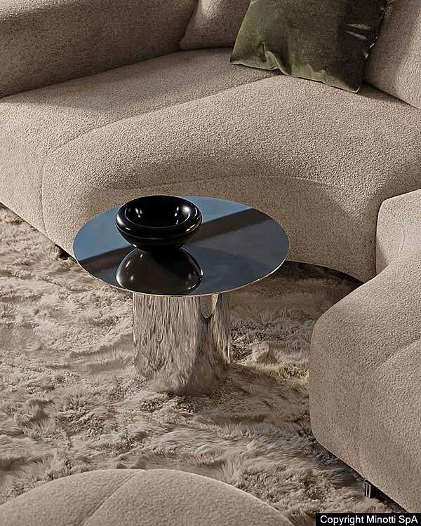 Журнальный стол MINOTTI Tokie  фабрика Minotti из Италии. Фото №4
