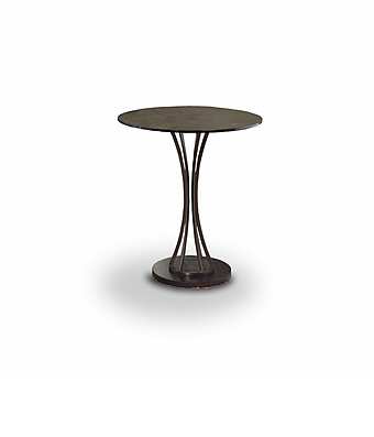 Круглый кофейный стол из дерева  Lunalight CARPANELLI TL60 фабрика CARPANELLI из Италии