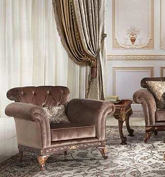 Кресло ANGELO CAPPELLINI ALLURE 60250/B Кресло ANGELO CAPPELLINI ALLURE 60250/B фабрика ANGELO CAPPELLINI из Италии