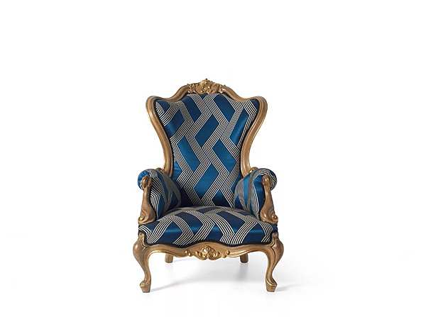 Кресло ANGELO CAPPELLINI NUANCE BOHÉMIENNE 30042 фабрика ANGELO CAPPELLINI из Италии. Фото №2