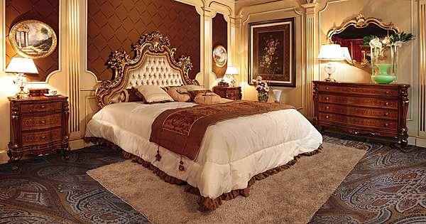 Кровать MARZORATI LOUVRE LETTO MATRIMONIALE  фабрика MARZORATI из Италии. Фото №3