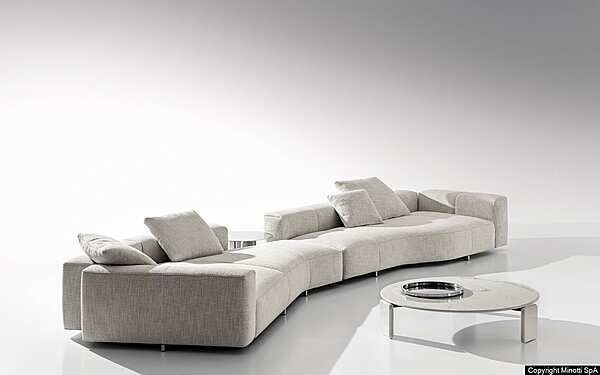 Журнальный стол MINOTTI Drake Hannes Peer фабрика Minotti из Италии. Фото №8