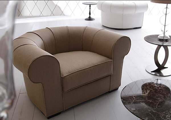 Кресло  OPERA CONTEMPORARY Fedora 40011  фабрика OPERA CONTEMPORARY из Италии. Фото №2