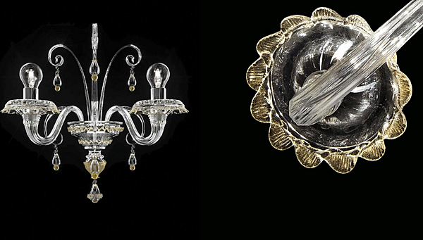 Настенный светильник Barovier&Toso Rabat 4513/02 фабрика Barovier&Toso из Италии. Фото №4