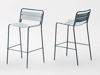 Высокий штабелируемый табурет PAOLA LENTI  Elba B168F