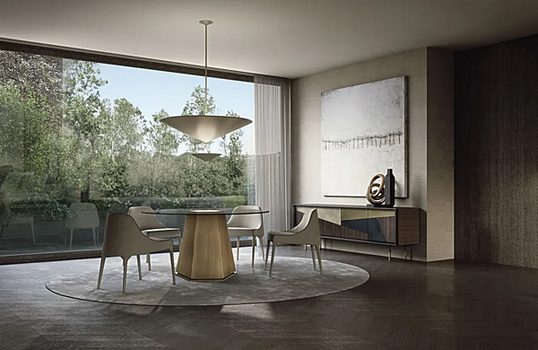 Деревянный боковой шкаф с дверцами Frigerio Norman16501 фабрика Frigerio из Италии. Фото №5