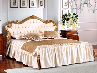 Двуспальная кровать с tufted подголовником MARZORATI Olimpía B