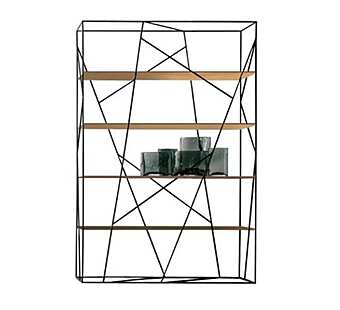 Стеллаж TONIN CASA Modern Collection NAVIGLIO - 7247 фабрика TONIN CASA из Италии