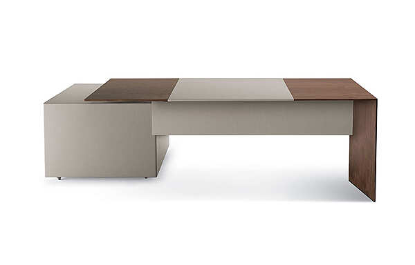 Письменный стол POLTRONA FRAU C.E.O Cube Desk фабрика POLTRONA FRAU из Италии. Фото №3