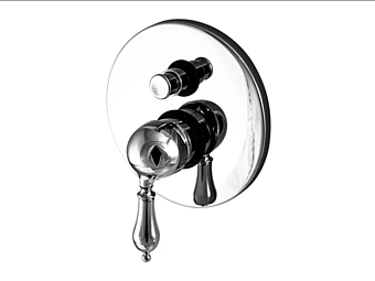 Встраиваемый душевой кран из стали с переключателем Gaia Mobili Boston фабрика GAIA из Италии