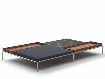 Прямоугольный боковой стол из древесины CASSINA  Mex Hi