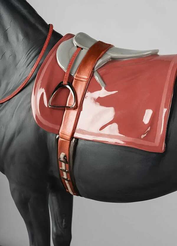 English Purebred Horse Sculpture фабрика LLADRO из Италии. Фото №5