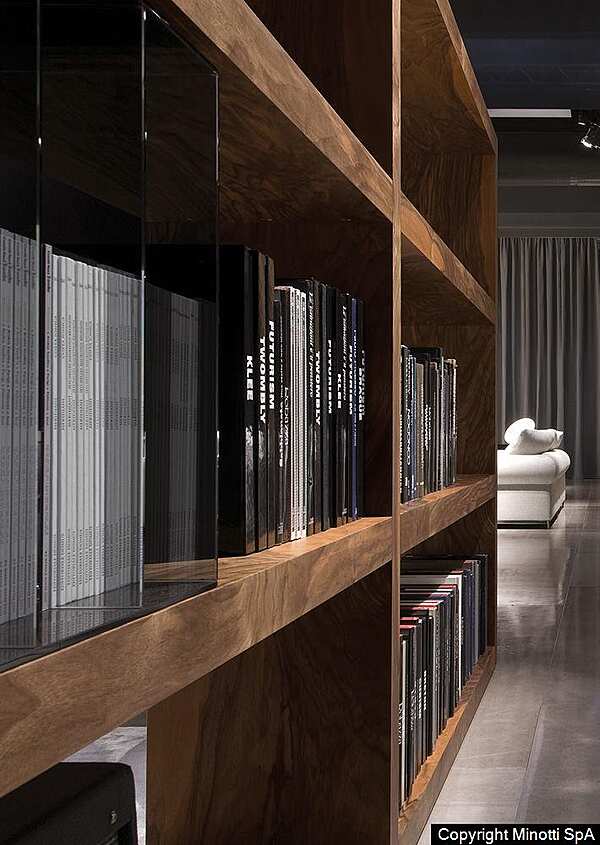 Стеллаж MINOTTI Johns  фабрика Minotti из Италии. Фото №6