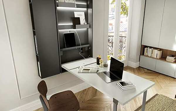 Письменный стол CLEI Living & Young System WALLY OFFICE фабрика CLEI из Италии. Фото №3
