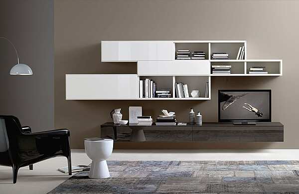 Стенка SANGIACOMO M6C79 фабрика SANGIACOMO из Италии. Фото №1
