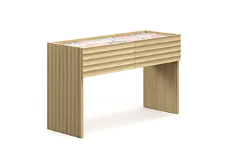 Прямоугольный консольный стол из дерева MOROSO Rows фабрика Moroso из Италии