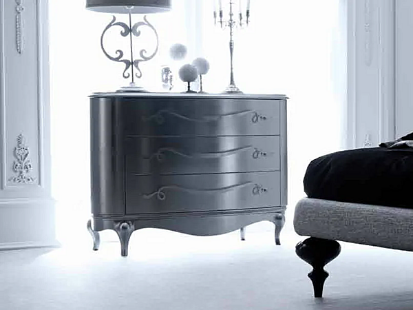 Комод из дерева с ящиками CORTEZARI Romeo 484 фабрика CORTE ZARI из Италии. Фото №2