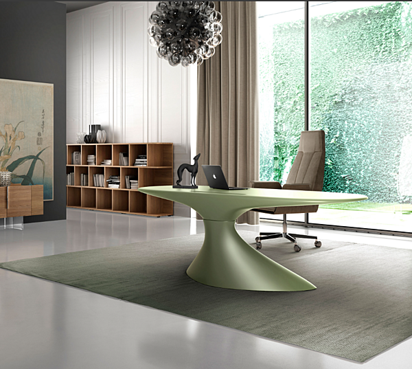 Письменный стол DELLA ROVERE Zero D210400 2 фабрика DELLA ROVERE из Италии. Фото №5