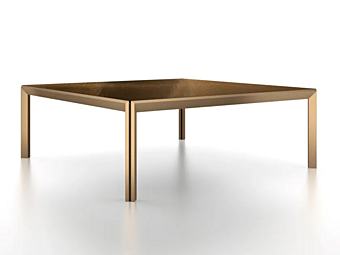 Кофейный столик квадратной формы из стекла F.lli ORSENIGO Grandangolo фабрика ORSENIGO из Италии