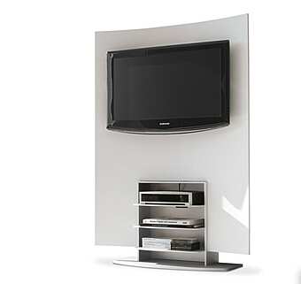 Стойка для TV-HI-FI из металла и массива дерева ALIVAR Folio ETV1 фабрика ALIVAR из Италии