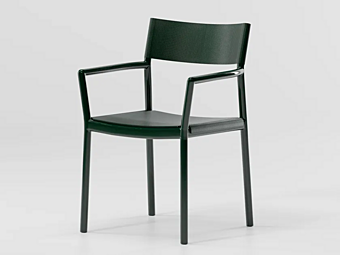Кресло с подлокотниками из алюминия KETTAL Passage KSB500400