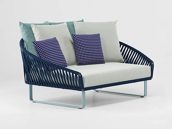 Дивань с обитой спинкой из ткани KETTAL Bitta KS70-033-00 фабрика KETTAL из Италии. Фото №1