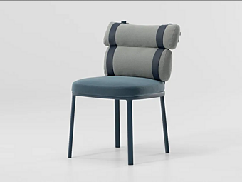 Стул с тканевой обивкой KETTAL  Roll  KS2300300 фабрика KETTAL из Италии